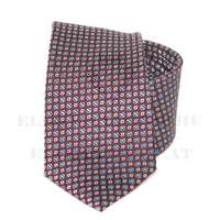  Exkluzív selyem nyakkendő - Bordó mintás