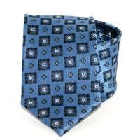  Exkluzív selyem nyakkendő - Kék mintás