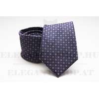  Prémium nyakkendő - Sötétkék mintás