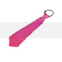  Nyakkendő flitterekkel - Pink