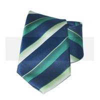  Newsmen gyerek nyakkendő - Zöld-kék csíkos