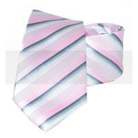 Newsmen gyerek nyakkendő - Rózsaszín csíkos