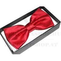 NM Díszdobozos szatén csokornyakkendő - Piros