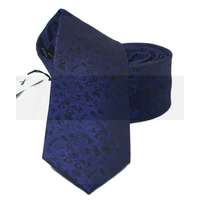  NM slim nyakkendő - Sötétkék mintás