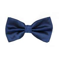 Szatén csokornyakkendő - Sötétkék