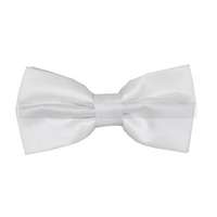 Szatén csokornyakkendő - Fehér