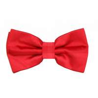 Szatén csokornyakkendő - Piros