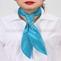  Zsorzsett női nyakkendő - Türkízkék