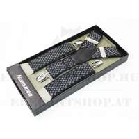 Férfi nadrágtartó - Grafit mintás