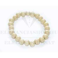 Fa gyöngy karkötő - Natur