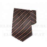  NM classic nyakkendő - Fekete-narancs csíkos