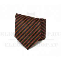  NM classic nyakkendő - Fekete-narancs csíkos