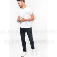 Chino férfi pamut nadrág - Sötétkék