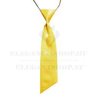  Női szatén gumis nyakkendő - Sárga