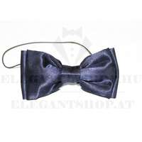 Gyerek szatén gumis csokornyakkendő - Sötétkék