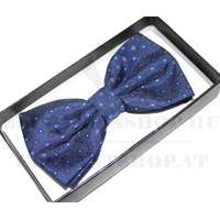 NM Díszdobozos csokornyakkendő - Kék mintás