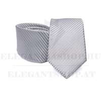  Prémium selyem nyakkendő - Ezüst aprópöttyös