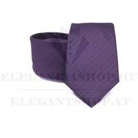  Prémium selyem nyakkendő - Lila csíkos