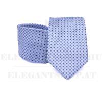 Prémium nyakkendő - Világoskék aprómintás