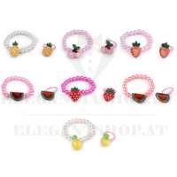 Gyerek karkötő és gyűrű szett