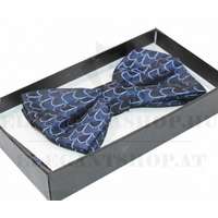 NM Díszdobozos csokornyakkendő - Sötétkék mintás