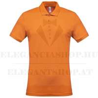 Newsmen férfi piké póló - Narancssárga