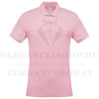 Newsmen férfi piké póló - Rózsaszín