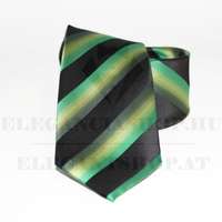 Newsmen gyerek nyakkendő - Zöld-fekete csíkos