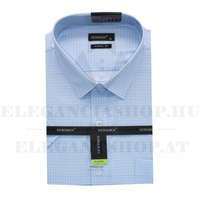 Newsmen elasztikus r.u normál fit ing - Világoskék mintás