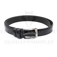 HF férfi bőr öv - Fekete