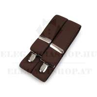 Férfi nadrágtartó - Sötétbarna