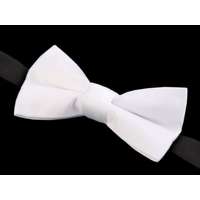 Gyerek szatén csokornyakkendő - Fehér