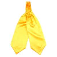 Férfi ascot sál - Citromsárga