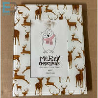 " Merry Christmas" Karácsonyi üveg képkeret 10 x 15cm képnek álló- fekvő kivitel