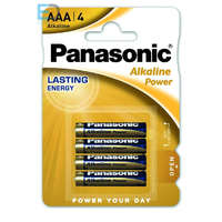  Panasonic Alkaline Power AAA LR03 B4 elem ( 1 db elem )