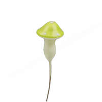  Betűzős hungarocell gomba, zöld, 2 cm
