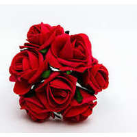  Vörös polifoam rózsa csokor