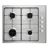 Electrolux KGS6404SX gázfőzőlap