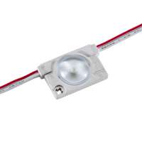 HUGO LED LED modul 12VDC 0.3Watt 30lm 4000K (Természetes fehér) 3014 Chip 160° 18x9mm IP65