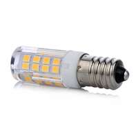 Energia Háza LED lámpa , égő , kukorica , E14 foglalat , 5 Watt , 360° , hideg fehér