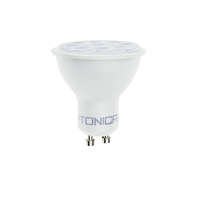 Optonica LED lámpa , égő , szpot , GU10 foglalat , 110° 6,5 Watt , meleg fehér , 2700K Optonica