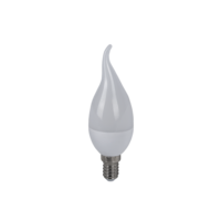 Elmark LED lámpa , égő , gyertya , láng , E14 foglalat , 6 Watt , 220° , hideg fehér ,Elmark 99LED820