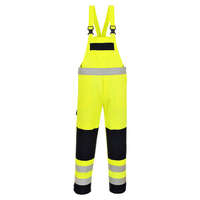 Portwest FR63 HiVis Multi-Norm mellesnadrág sárga/sötétkék