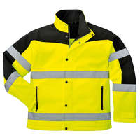 Portwest S429 Kéttónusú Softshell kabát sárga