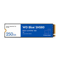 Western Digital SSD Merevlemez Western Digital WD Blue SN580 250GB M.2 2280 NVMe PCIe TLC | WDS250G3B0E