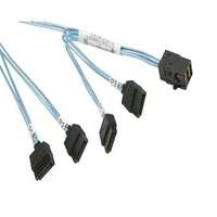 SUPERMICRO Supermicro Cable Mini SAS HD to 4 SATA, ​​0.2m | CBL-SAST-0703