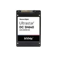 Western Digital SSD Merevlemez Western Digital Ultrastar SN640 3.84TB U.2 NVMe TLC 3D-NAND | 0TS1962 WUS4BB038D7P3E1