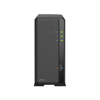 Synology NAS-kiszolgáló Synology DS124 1x SSD | HDD SATA 1GB RAM