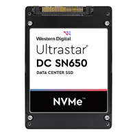 Western Digital SSD Merevlemez Western Digital Ultrastar SN650 7.68TB U.3 NVMe TLC 3D-NAND | 0TS2374 WUS5EA176ESP5E3
