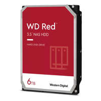 Western Digital Merevlemez Western Digital RED 3.5'' HDD 6TB 5400RPM SATA 6Gb/s 256MB | WD60EFPX